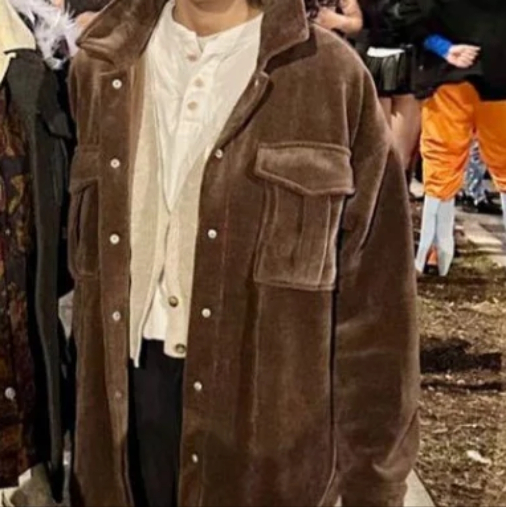Brown button down - Picture 3 of 3